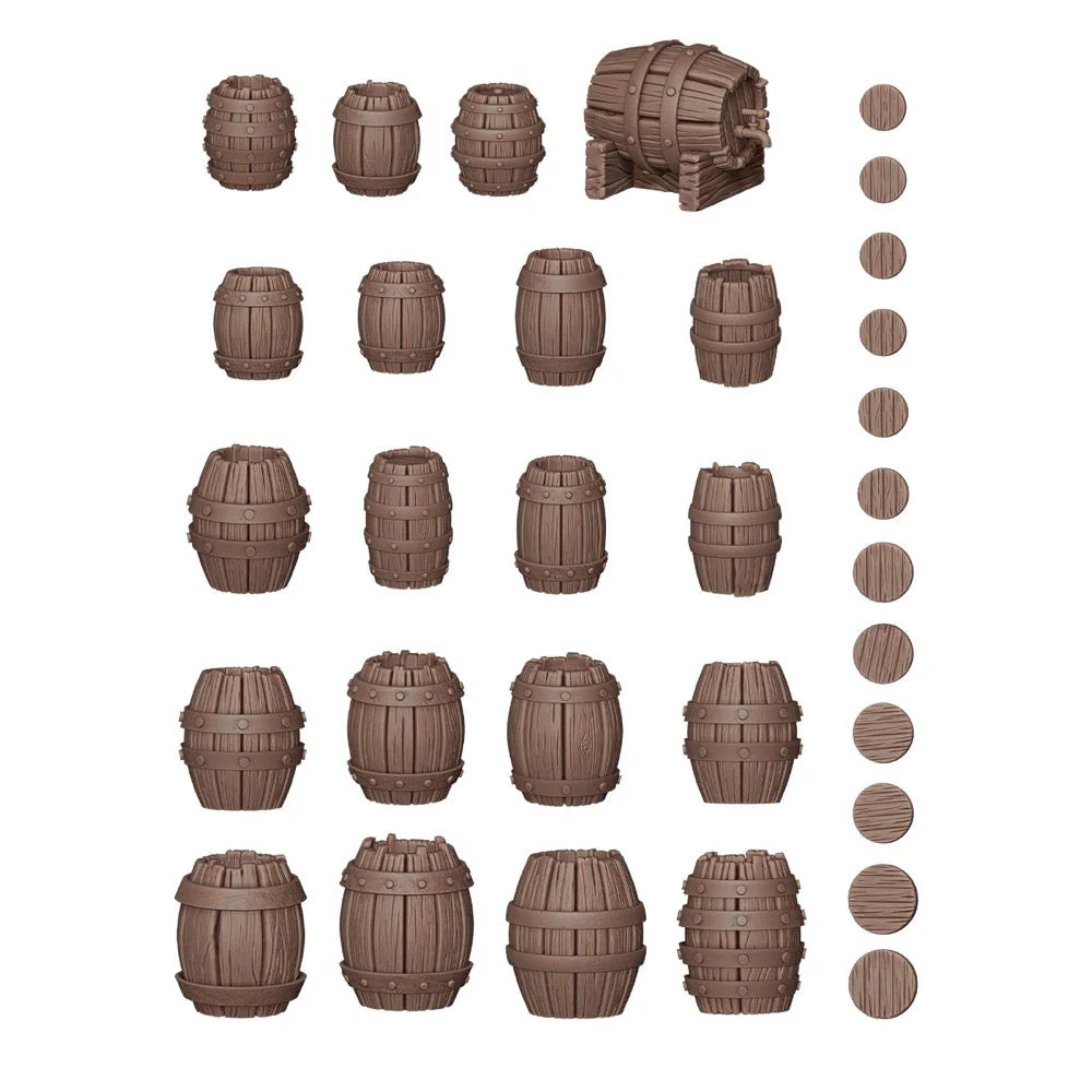 AKBIT0011 AK Interactive - Basing Bits - Wood Barrels - 32 Pieces - Image 3