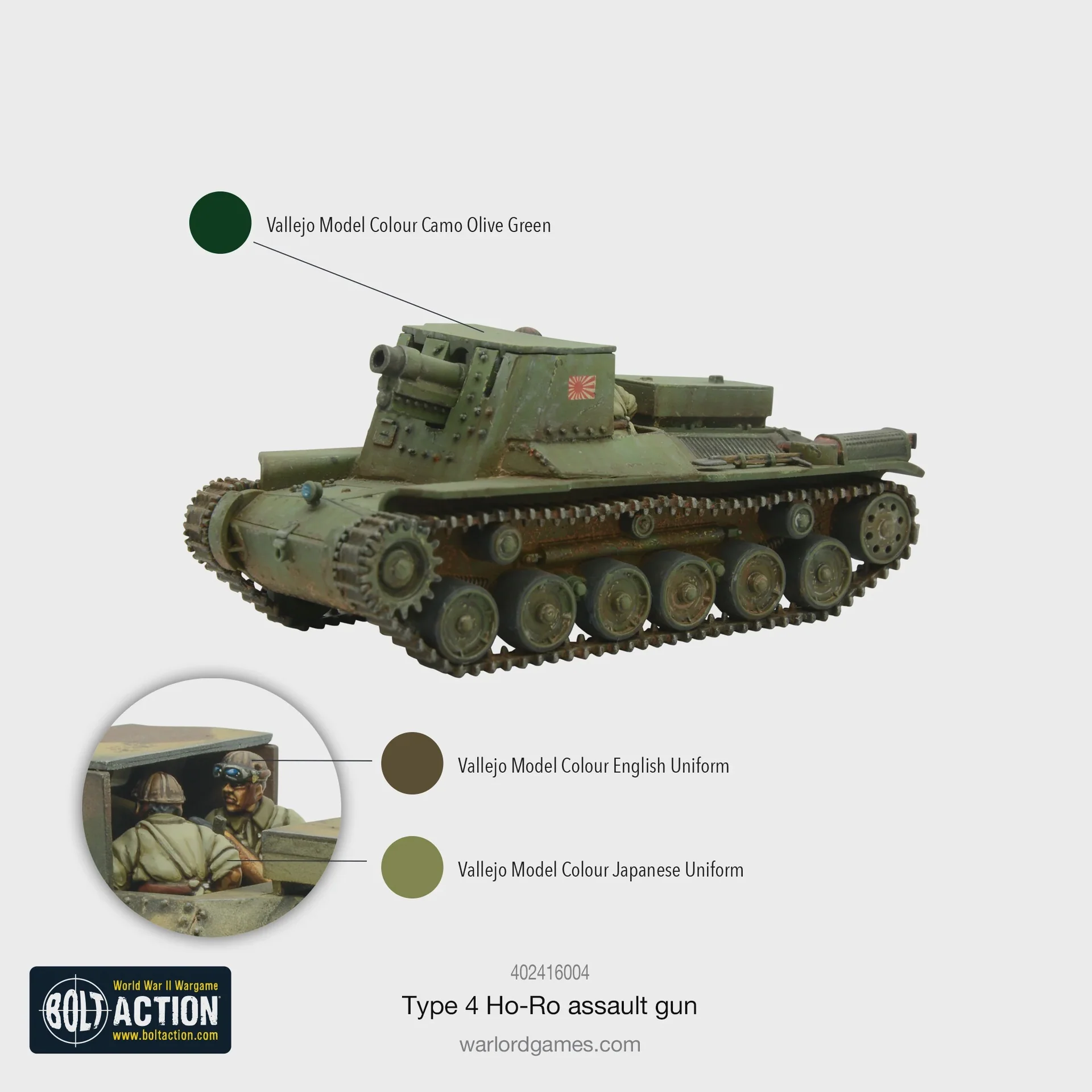 Bolt Action - Imperial Japanese Type 4 Ho-Ro Assault Gun - Image 5
