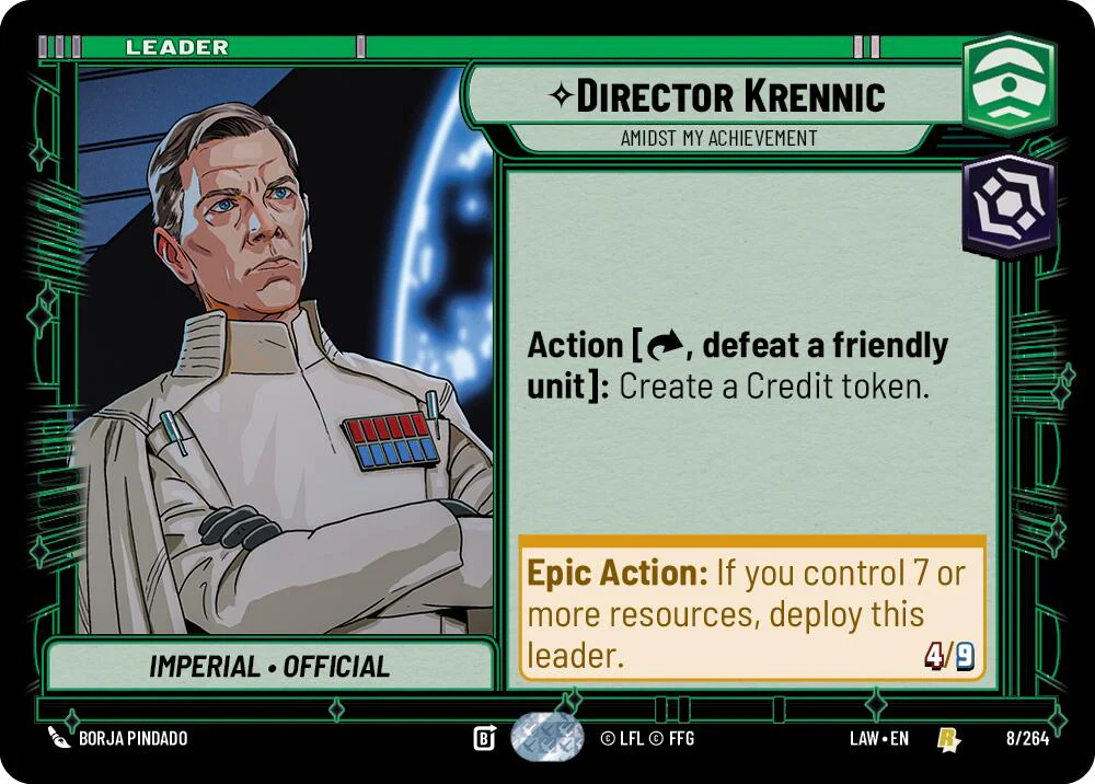 Director Krennic - Amidst My Achievement (8/264) (8/264) [A Lawless Time]