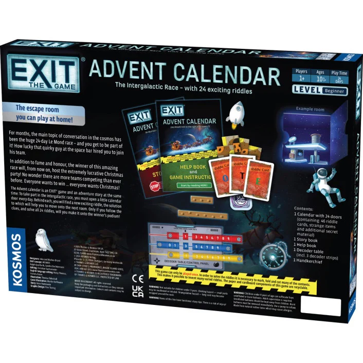 Exit the Game Advent Calendar - The Intergalactic Race - Image 2