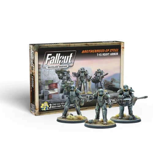 Fallout Wasteland Warfare - Brotherhood of Steel - Heavy Armour (T45)