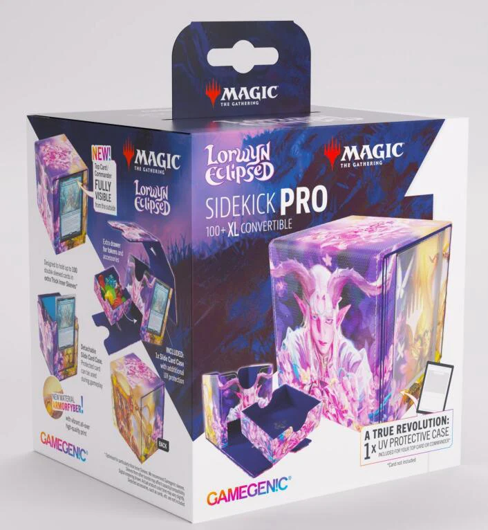 Gamegenic Magic The Gathering Lorwyn Eclipsed Sidekick PRO 100+ XL - Morcants Loyalist/Dawnhand Eulogist