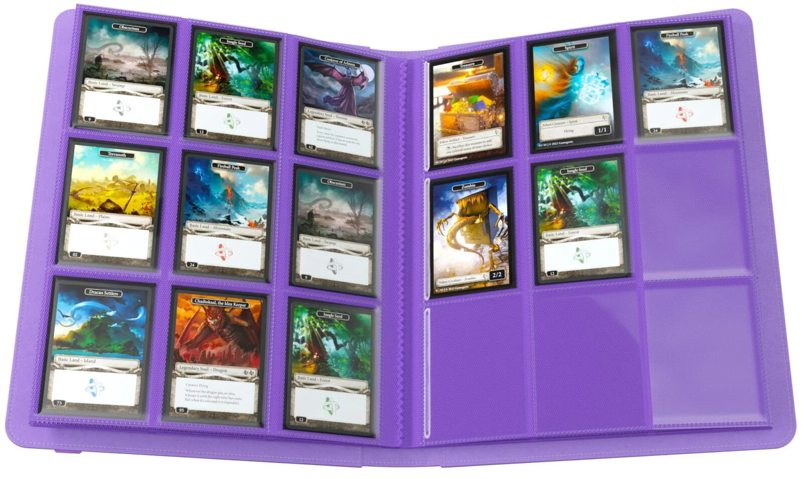 Gamegenic Prime 18-Pocket Album - Purple - Image 2
