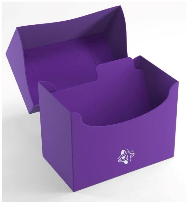 Gamegenic Side Holder Holds 80 Sleeves Deck Box Purple - Image 2