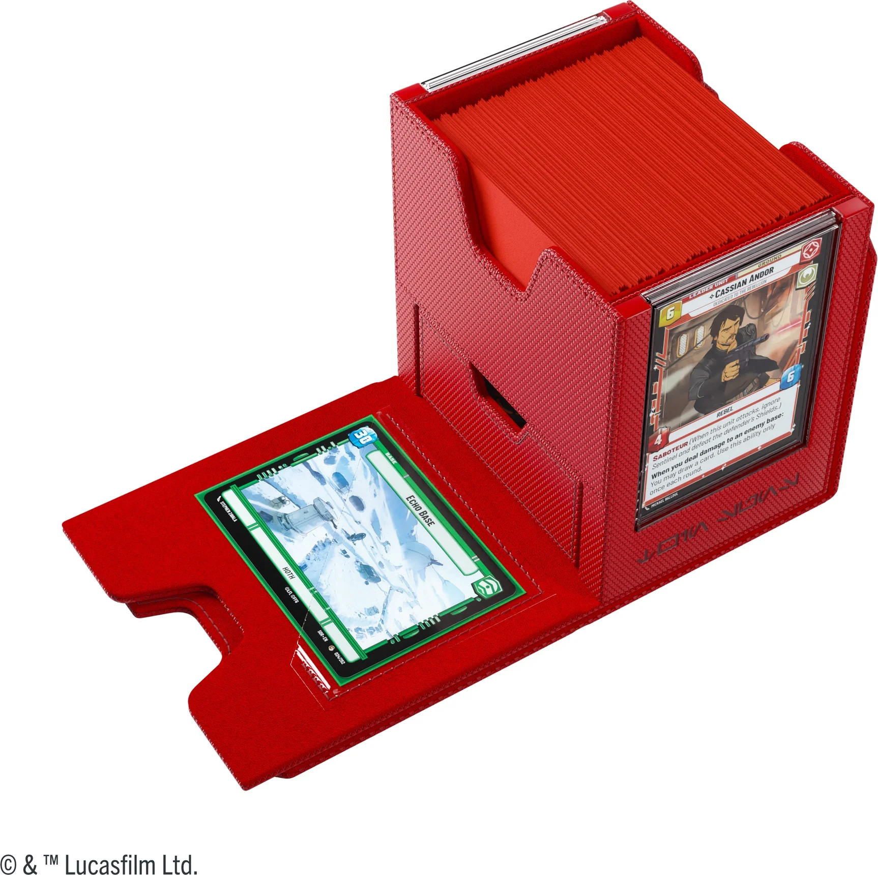 Gamegenic Star Wars Unlimited Twin Suns Deck Pod - Red - Image 3