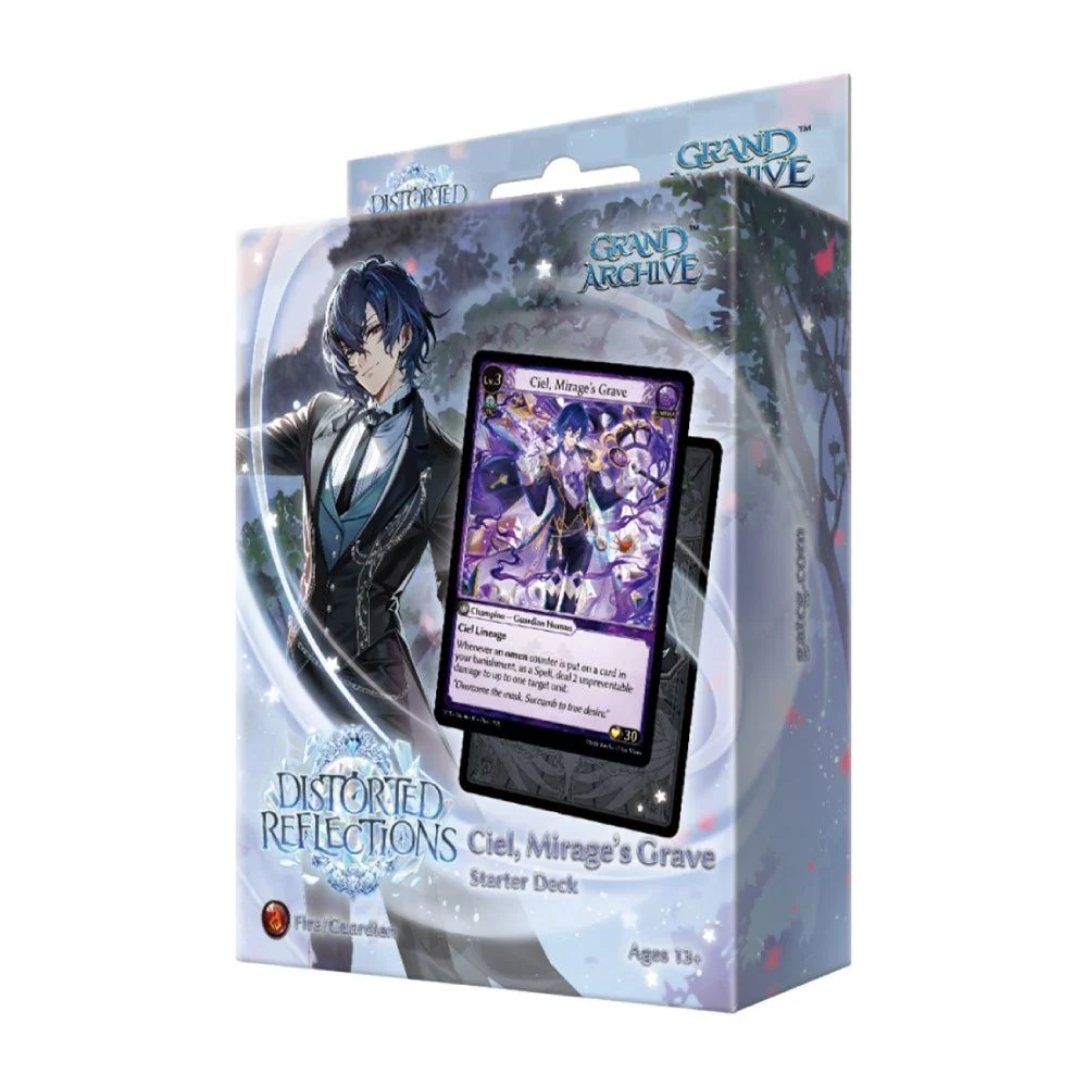 Grand Archive TCG: Distorted Reflections – Starter Deck Display – Ciel, Mirage’s Grave