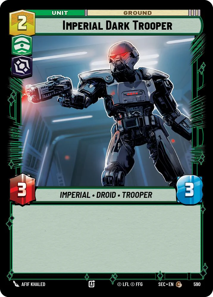 Imperial Dark Trooper (590) (Foil) (590) [Secrets of Power]