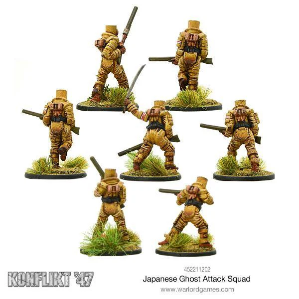 Konflikt '47 - Empire of Japan - Ghost Attack Squad (Special order) - Image 2