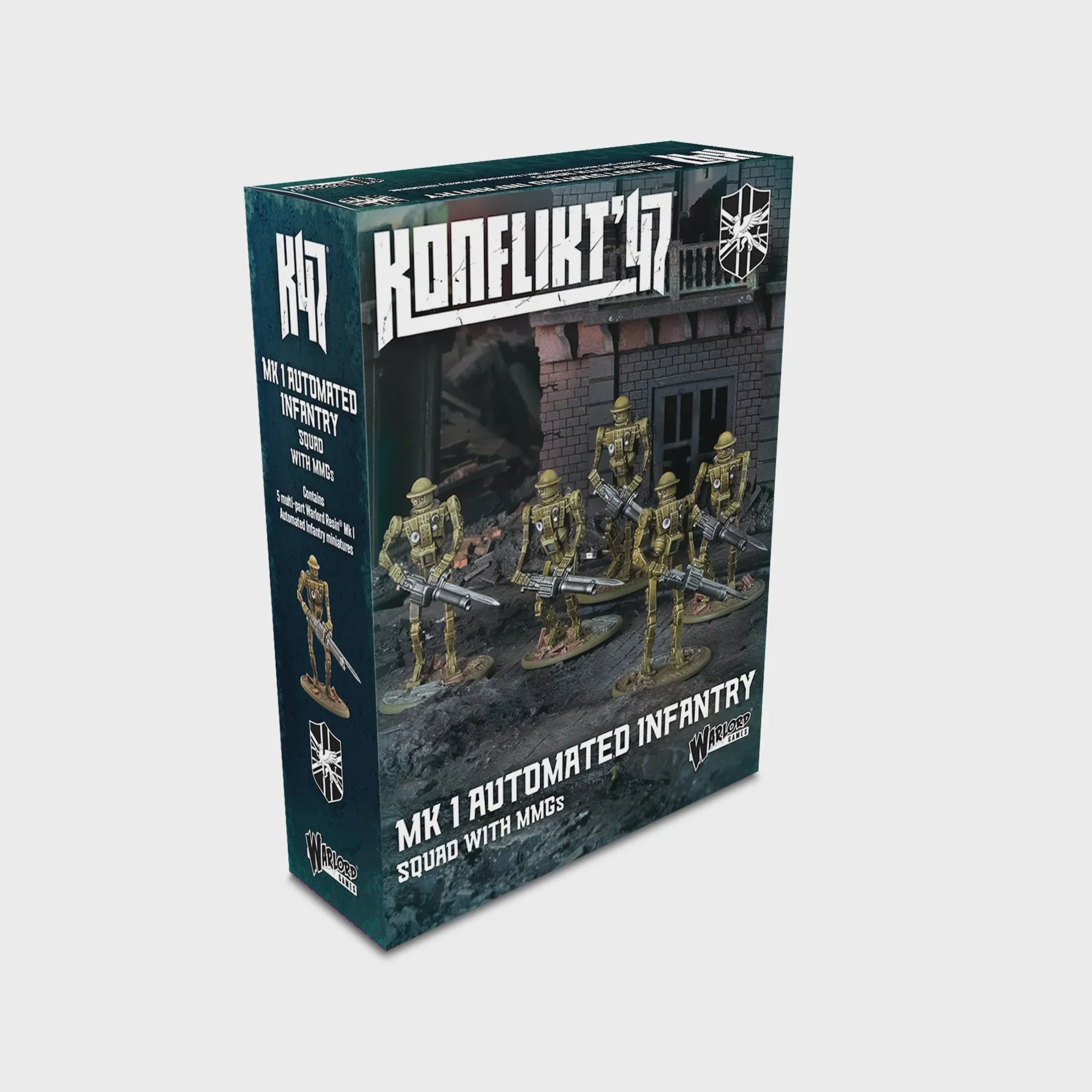 Konflikt '47 - The British Commonwealth -Mk I Automated Infantry Squad with MMG