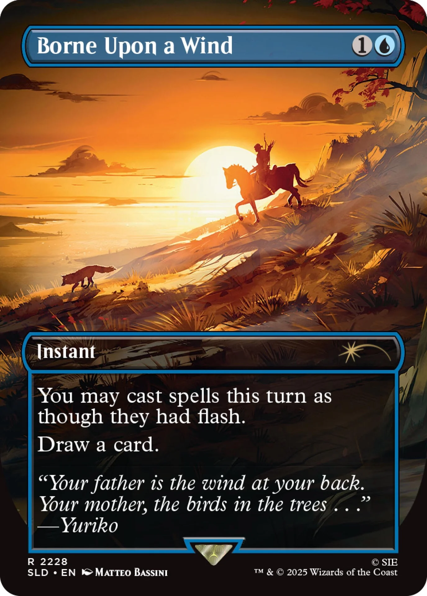 Magic the Gathering Secret Lair Playstation Ghost of Tsushima (Non-Foil) - Image 4