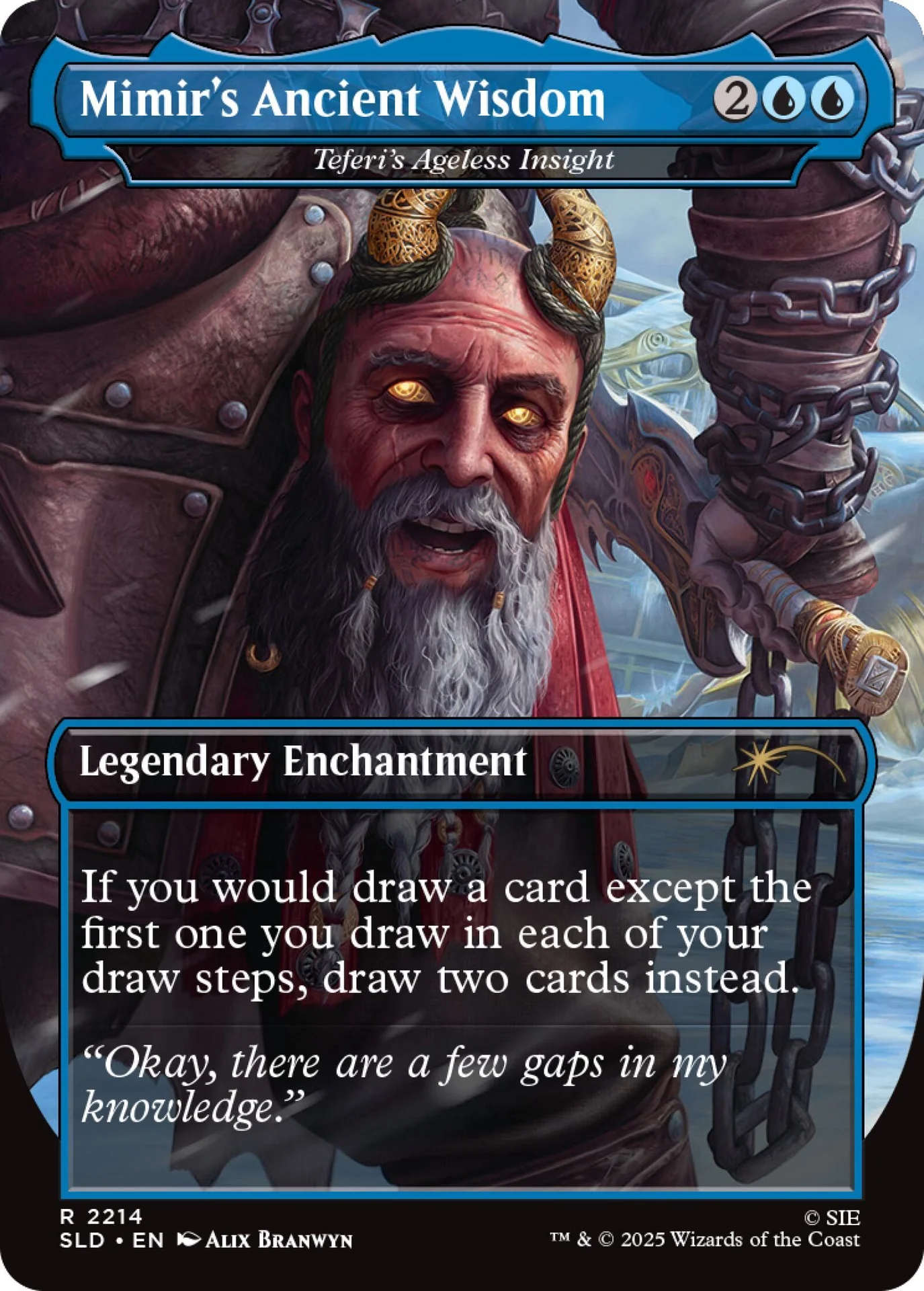 Magic the Gathering Secret Lair Playstation God of War Norse (Non-Foil) - Image 4