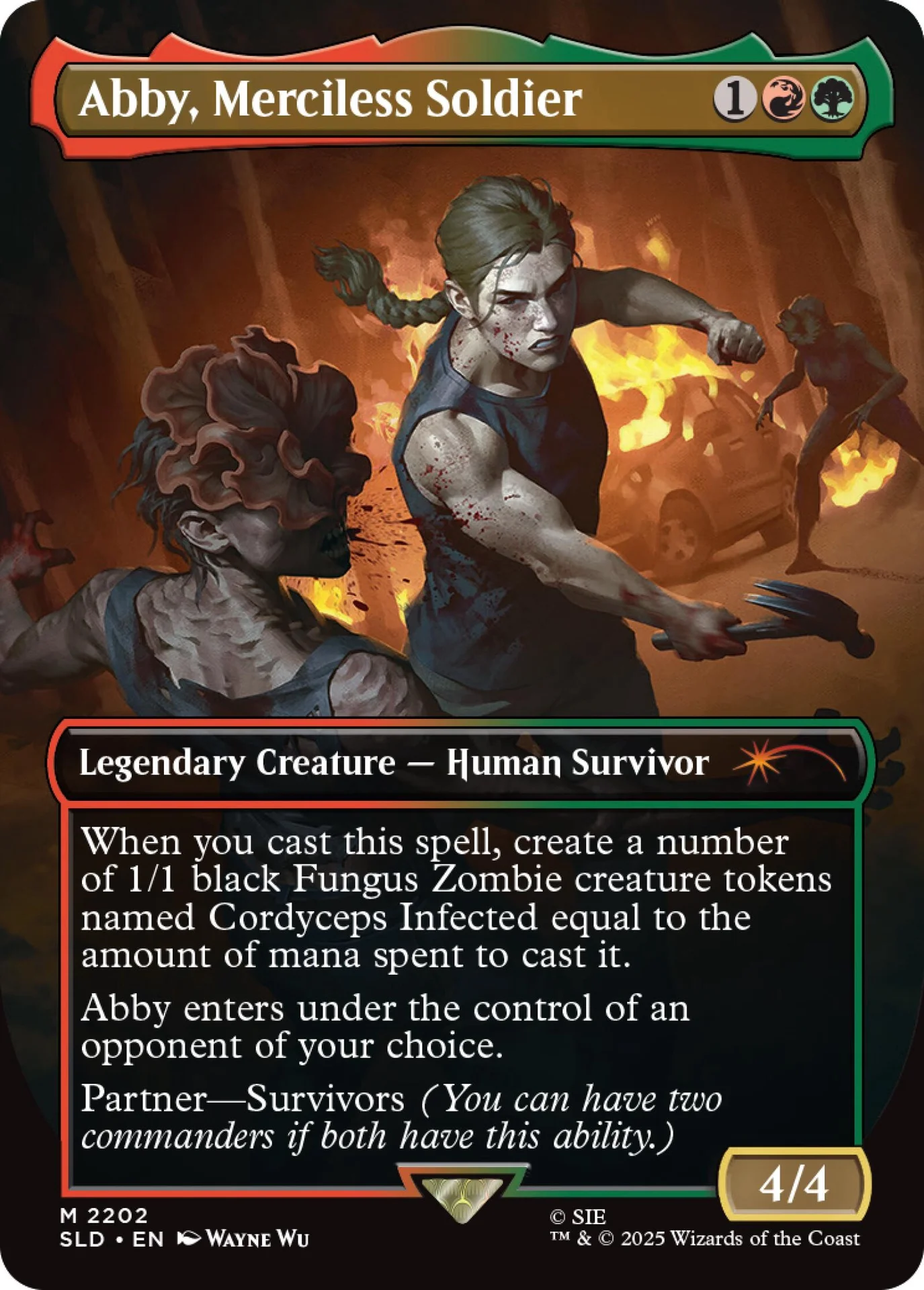 Magic the Gathering Secret Lair Playstation The Last of Us Part II (Non-Foil) - Image 2