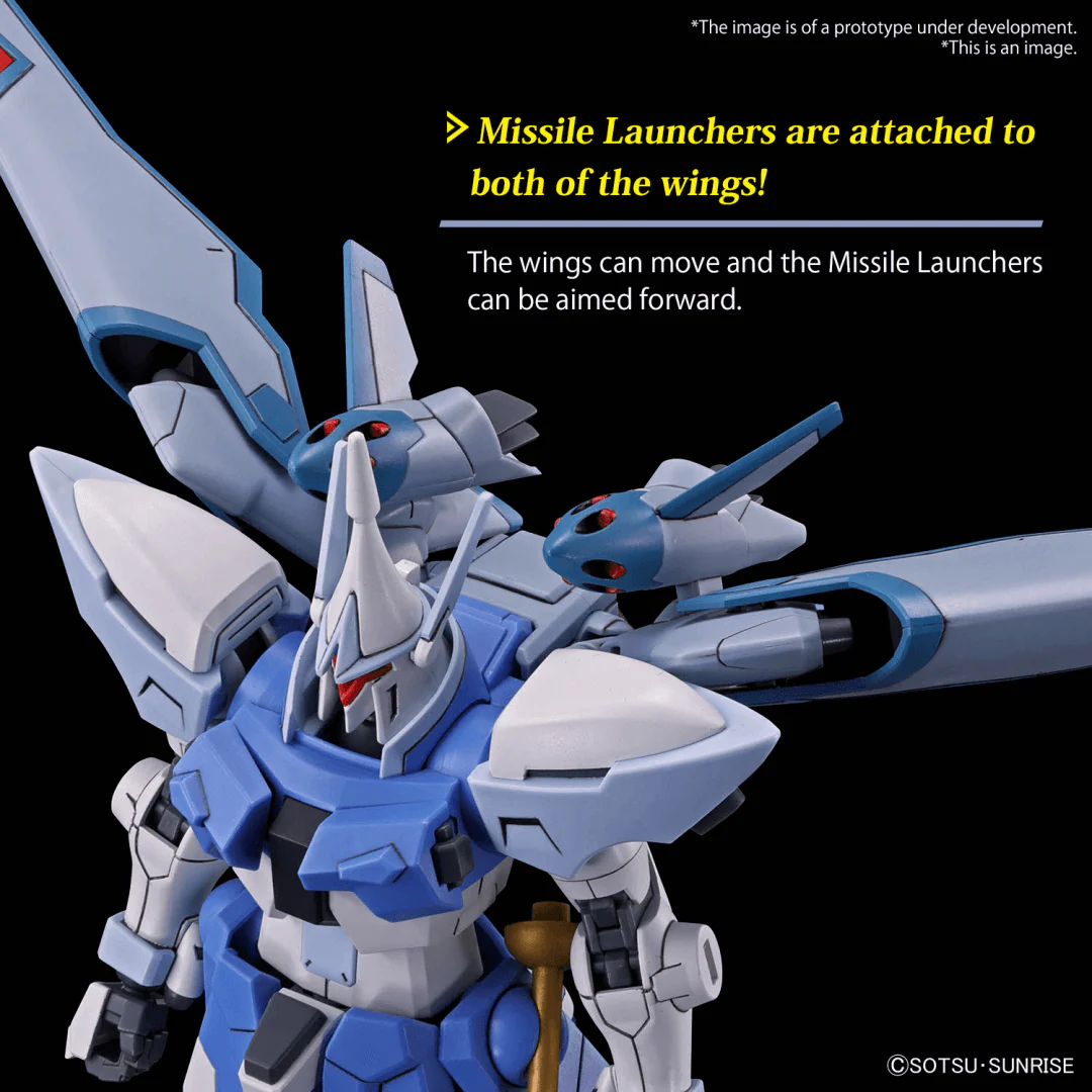 Mobile Suit Gundam SEED Freedom HGUC Gyan Strom (Agnes Giebenrath Custom) 1/144 Scale Model Kit - Image 4