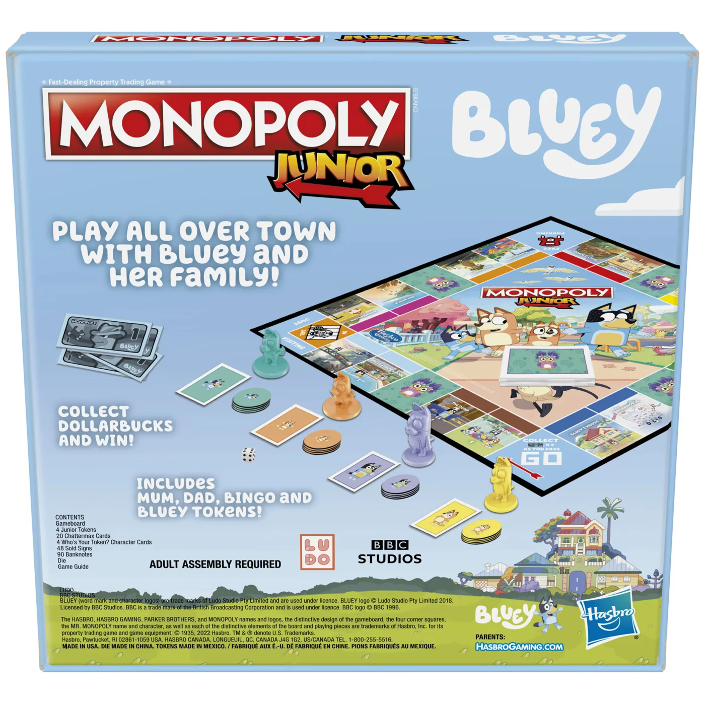 Monopoly Junior: Bluey Edition Board Game - Image 2