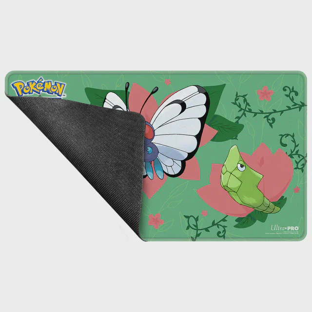 Ultra Pro Pokemon TCG Caterpie Evolutions Stitched Playmat - Image 3