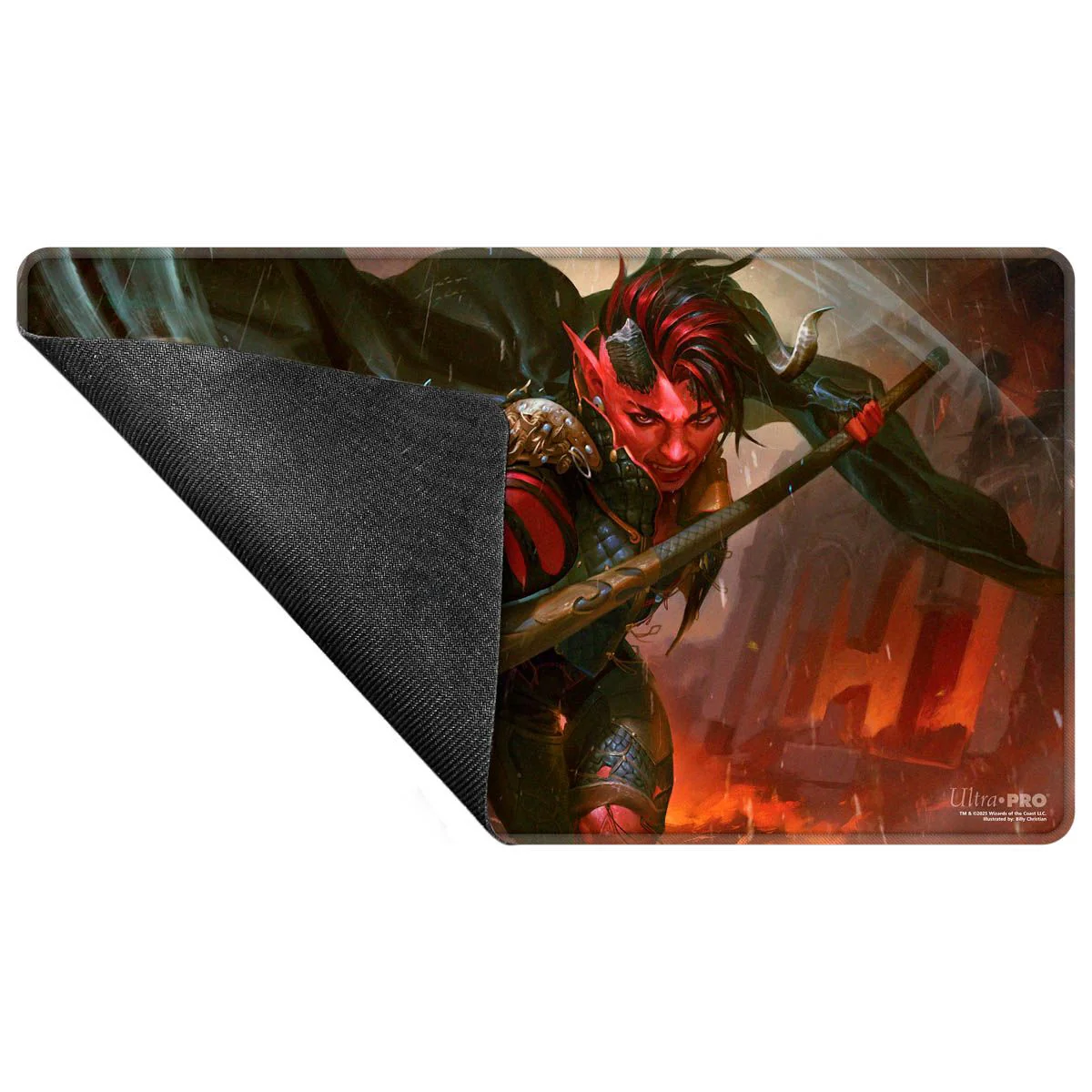 Ultra Pro: UP38782 Commander Series - Release 7 - Q3 2025 Stitched Edge Playmat Karlach MtG - Image 4