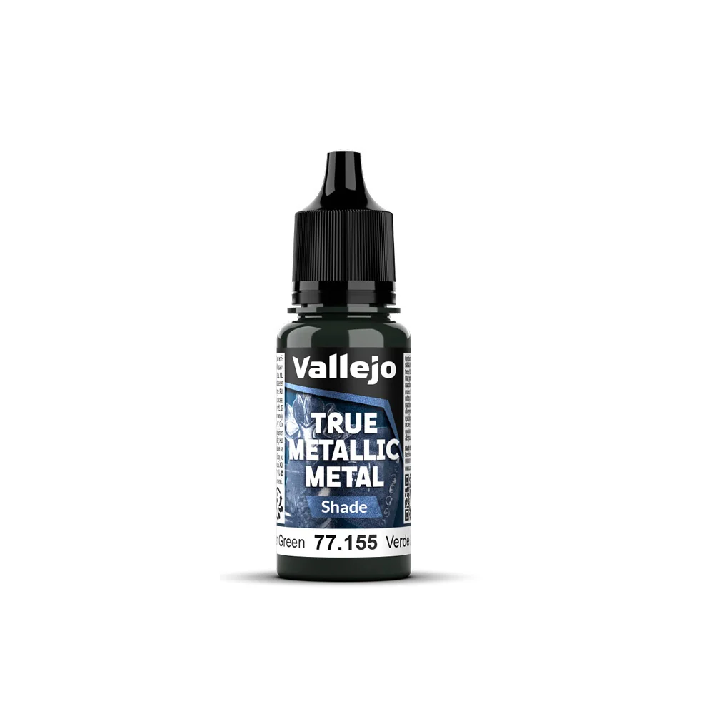 Vallejo - True Metallic Metal - Amber Green 18ml (Shade)