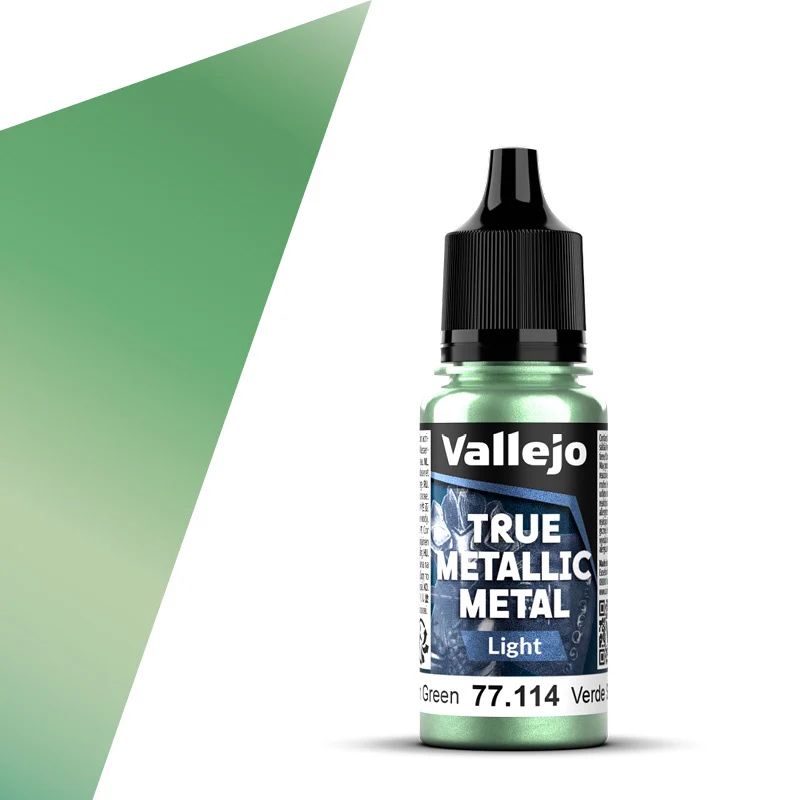 Vallejo - True Metallic Metal - Dusken Green 18ml (Light) - Image 2