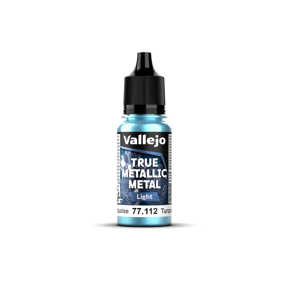 Vallejo - True Metallic Metal - Hydra Turquoise 18ml (Light)