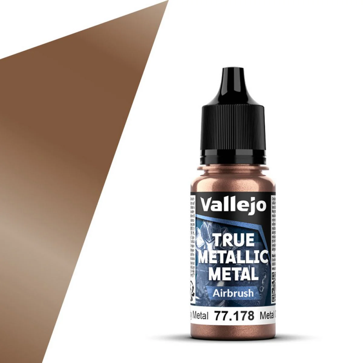 Vallejo - True Metallic Metal - Rusty Metal 18ml (Airbrush) - Image 2