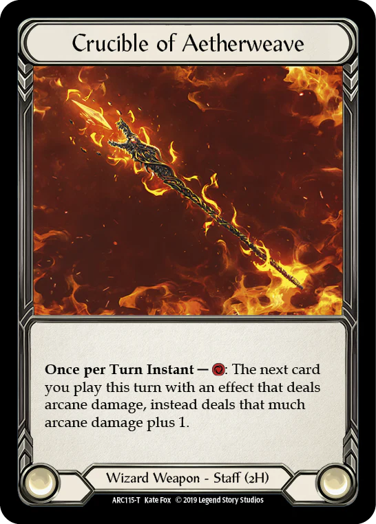 Viserai // Crucible of Aetherweave [ARC076-T // ARC115-T] (Arcane Rising)  1st Edition Normal - Image 2